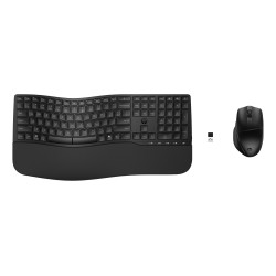HP 680 Comfort Dual-Mode Keyboard and Mouse Combo - bezdrátový set ergonomické klávesnice a myši