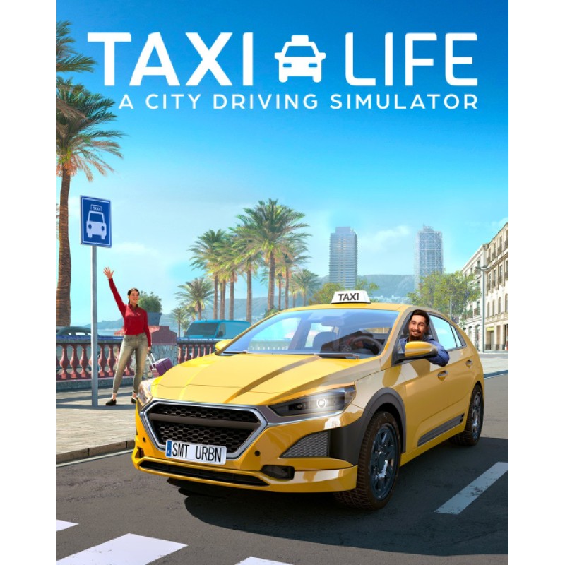 Taxi Life A City Driving Simulator – hra pro PC (elektronická licence)