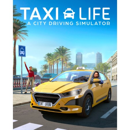Taxi Life A City Driving Simulator – hra pro PC (elektronická licence)