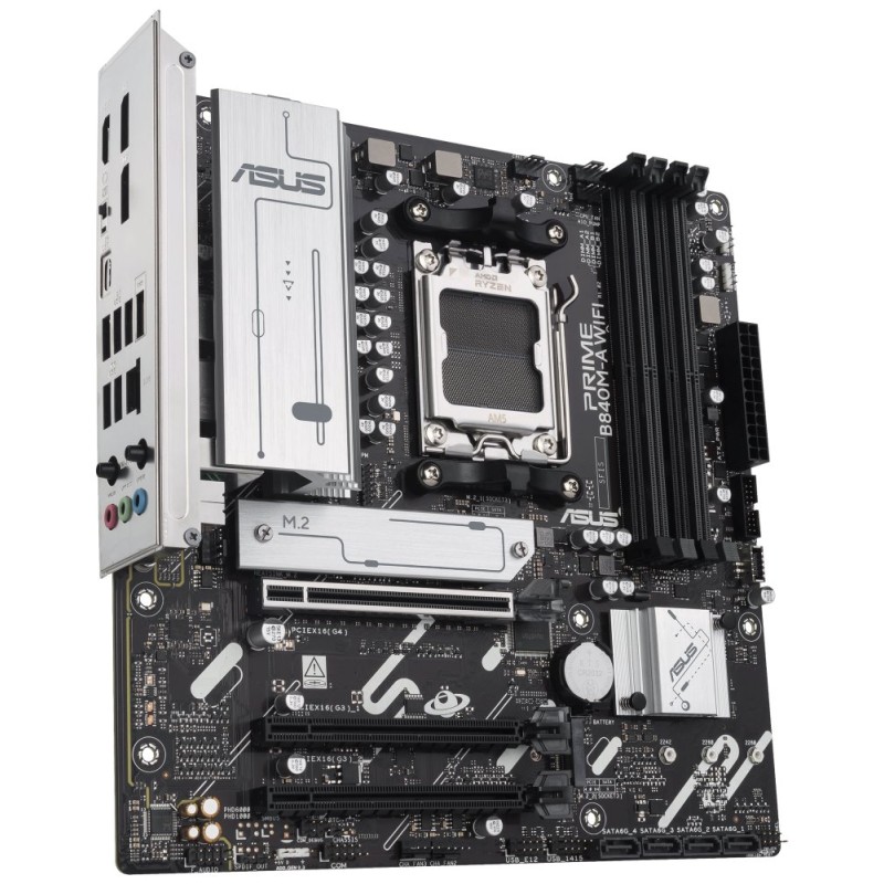 ASUS MB Sc AM5 PRIME B840M-A WIFI, AMD B840, 4xDDR5, 2xDP, 1xHDMI, WiFi, mATX