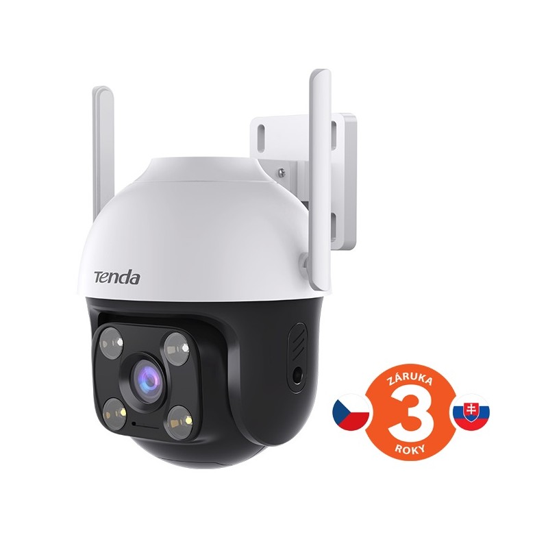 Tenda RH7-WCA - bezdrátová venkovní otočná 4MP IP kamera, RJ45, noční IR+LED