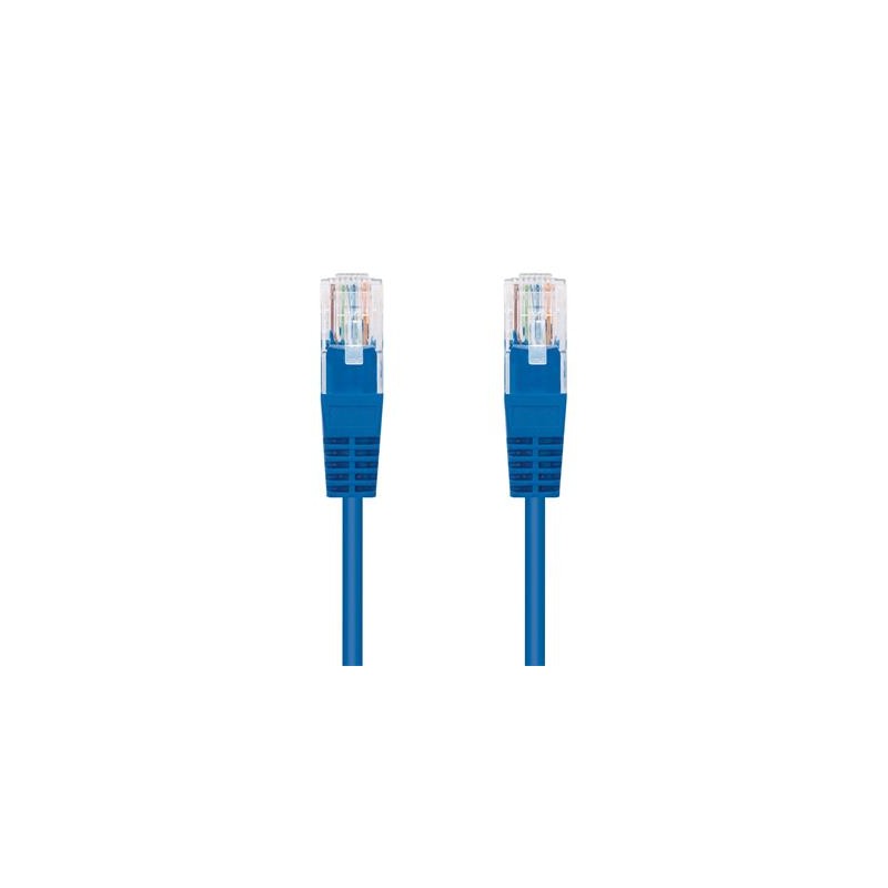 C-TECH kabel patchcord Cat5e, UTP, modrý, 5m