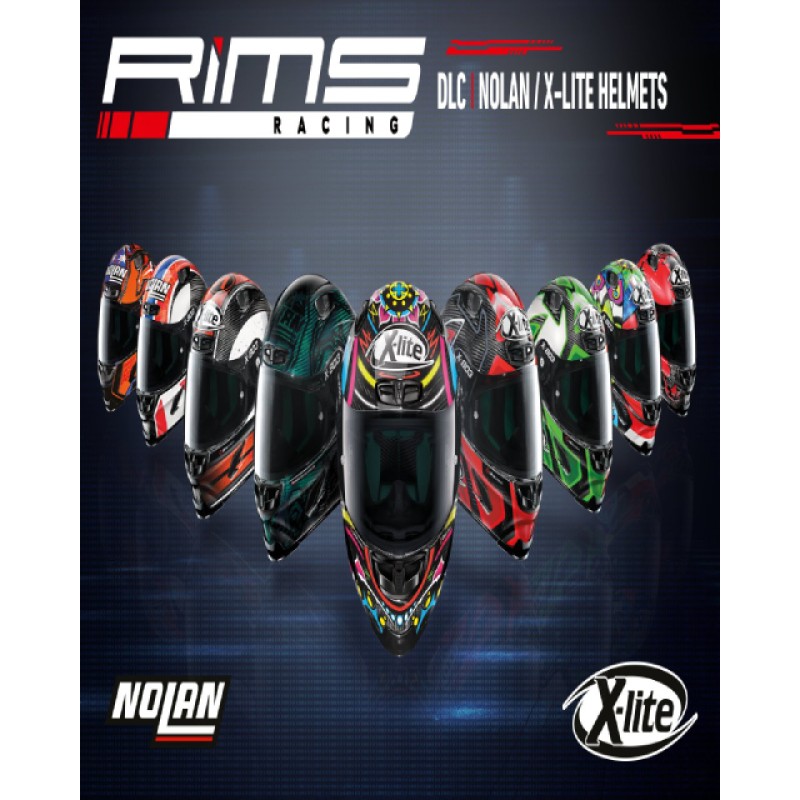 RiMS Racing Nolan X-LITE Helmets – herní rozšíření pro PC (elektronická licence)
