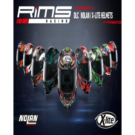 RiMS Racing Nolan X-LITE Helmets – herní rozšíření pro PC (elektronická licence)