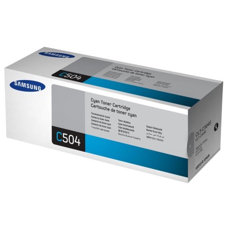 HP originální toner SU025A, CLT-C504S, C504S, cyan, 1800str.