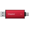 Kingston Dual Portable/1TB/SSD/Externí/Červená/5R