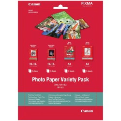 Canon VP-101, A4, 10x15 Variety Pack
