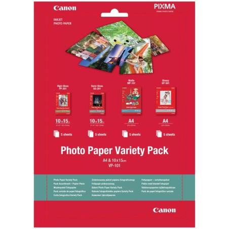 Canon VP-101, A4, 10x15 Variety Pack