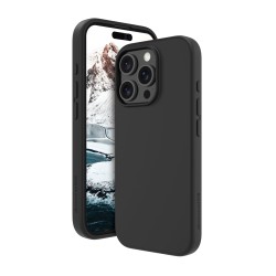 dbramante1928 Costa Rica - Zadní kryt pro mobilní telefon - plast, silikon, recyklovatelný plast - noční čerň - pro Apple
