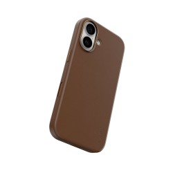 CARE by PanzerGlass Solo - Zadní kryt pro mobilní telefon - kompatibilita s MagSafe - polykarbonát, polyuretan, magnet - hnedá