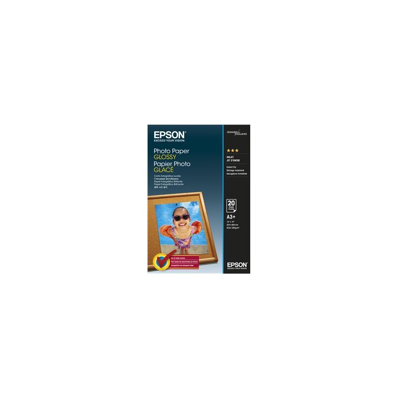 EPSON Photo Paper Glossy A3+ 20 listů