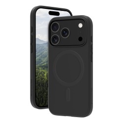 dbramante1928 Greenland Pro - Zadní kryt pro mobilní telefon - kompatibilita s MagSafe - plast - noční čerň - pro Apple iPhone