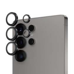 PanzerGlass Hoops - Chránič na objektiv pro mobilní telefon - černá - pro Samsung Galaxy S25 Ultra