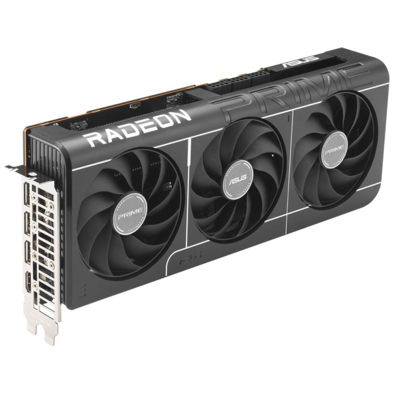 ASUS VGA AMD Radeon RX 9070 XT PRIME OC 16GB, RX 9070 XT, 16GB GDDR6, 3xDP, 1xHDMI