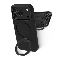 dbramante1928 Roskilde - Zadní kryt pro mobilní telefon - kompatibilita s MagSafe - ICON - půlnoční - pro Apple iP… ROK3ICBL6657