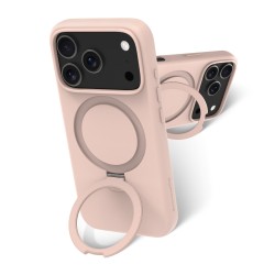 dbramante1928 Roskilde Kick - Zadní kryt pro mobilní telefon - kompatibilita s MagSafe - ICON - růžová pink sand - pro Apple