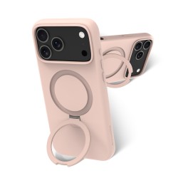 dbramante1928 Roskilde - Zadní kryt pro mobilní telefon - kop - kompatibilita s MagSafe - ICON - růžová pink sand - pro Apple
