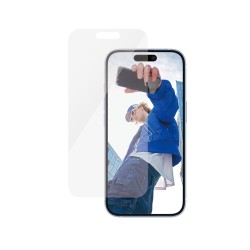PanzerGlass - Ochrana obrazovky pro mobilní telefon - klasický tvar - sklo - pro Apple iPhone 15, 16