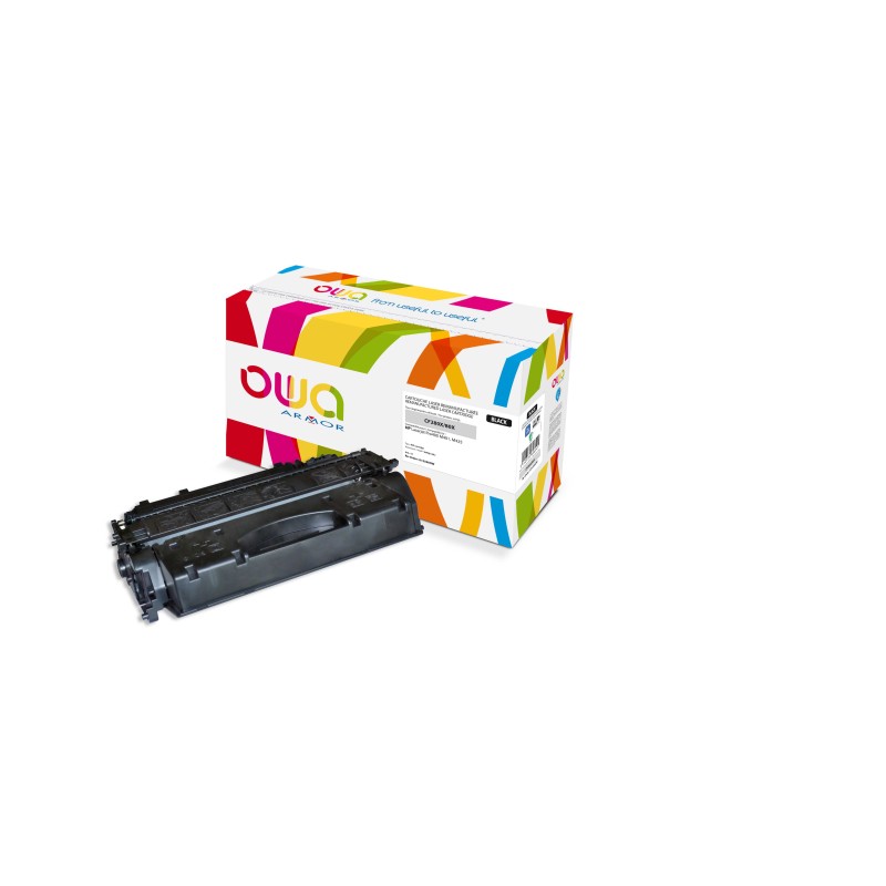 OWA Armor toner pro HP Laserjet Pro 400 M401, M425, 6900 Stran, CF280X, černá/black
