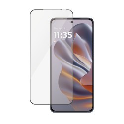 PanzerGlass - Ochrana obrazovky pro mobilní telefon - ultra široký tvar - sklo - barva rámu cerná - pro Motorola Edge 50 Neo