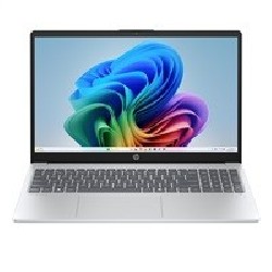 NTB HP OmniBook 3 AI PC 15-fn0000nc, R 5 330 (4C) 50 TOPs, 15.6"FHD 300nits,16GB/512GB,Radeon,Win11,Silver + 3m GamePass