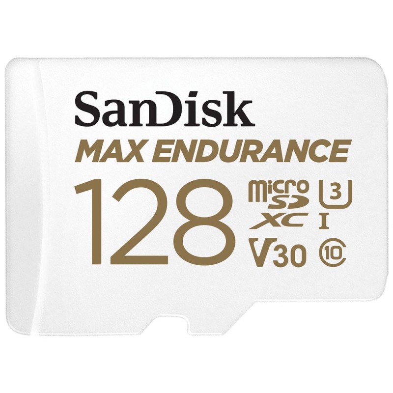 SanDisk MAX ENDURANCE microSDHC 128GB + adaptér