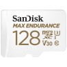 SanDisk MAX ENDURANCE microSDHC 128GB + adaptér