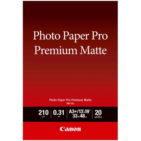 Canon PM-101, A3+ fotopapír matný, 20 ks, 210g/m