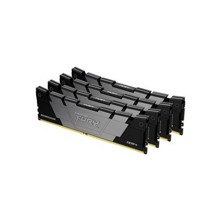 KINGSTON DIMM DDR4 64GB (Kit of 4) 3600MT/s CL16 1Gx8 FURY Renegade Black