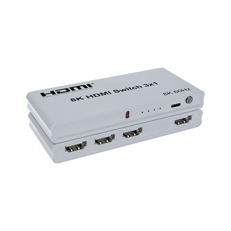 PremiumCord HDMI switch 3:1 s dálkovým ovladačem
