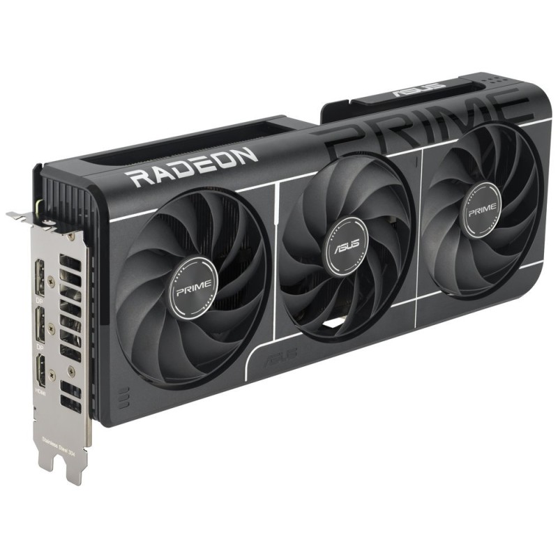 ASUS VGA AMD Radeon RX 9060 XT PRIME OC 16GB, RX 9060 XT, 16GB GDDR6, 2xDP, 1xHDMI