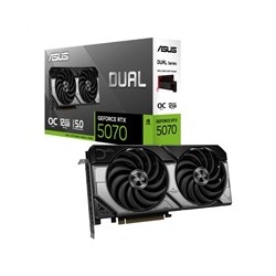 ASUS VGA NVIDIA GeForce RTX 5070 DUAL 12GB OC, 12GB GDDR7, 3xDP, 1xHDMI