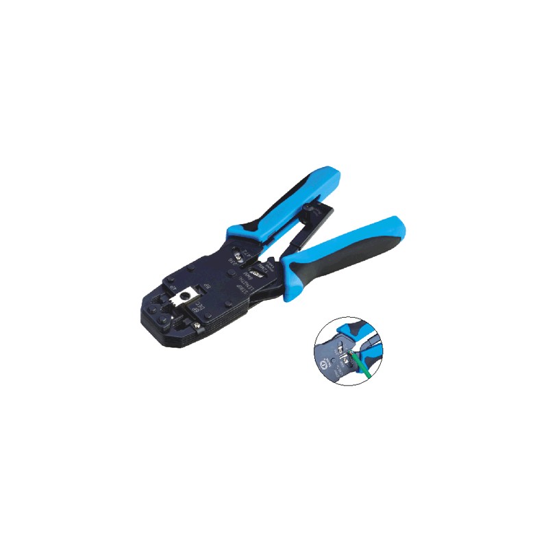 DATACOM PROFI BLUE II 4P+6P+8P BL račna (RJ45,12,11,10)