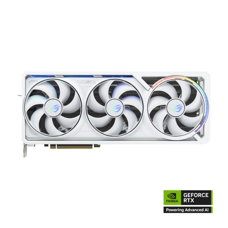 ASUS VGA NVIDIA GeForce RTX 5080 ROG ASTRAL WHITE 16GB OC, 16GB GDDR7, 3xDP, 2xHDMI