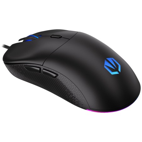 Endorfy Gem Plus/Herní/Optická/Pro praváky/19 000 DPI/Drátové USB-A/Černá
