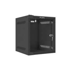 Nástěnný rack 10' 6U 280X310mm černý flat pack