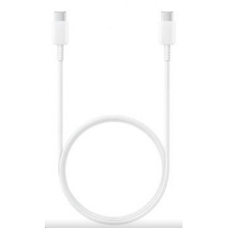 Samsung datový kabel EP-DN975BWE, USB-C - USB-C, 1 m, bílá, (bulk)