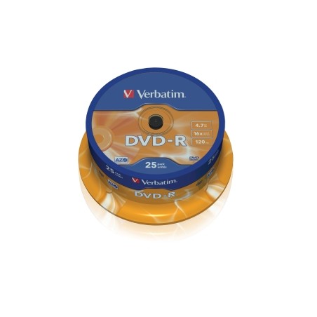 VERBATIM DVD-R(25-Pack)Spindle/General Retail/16x/4.7GB
