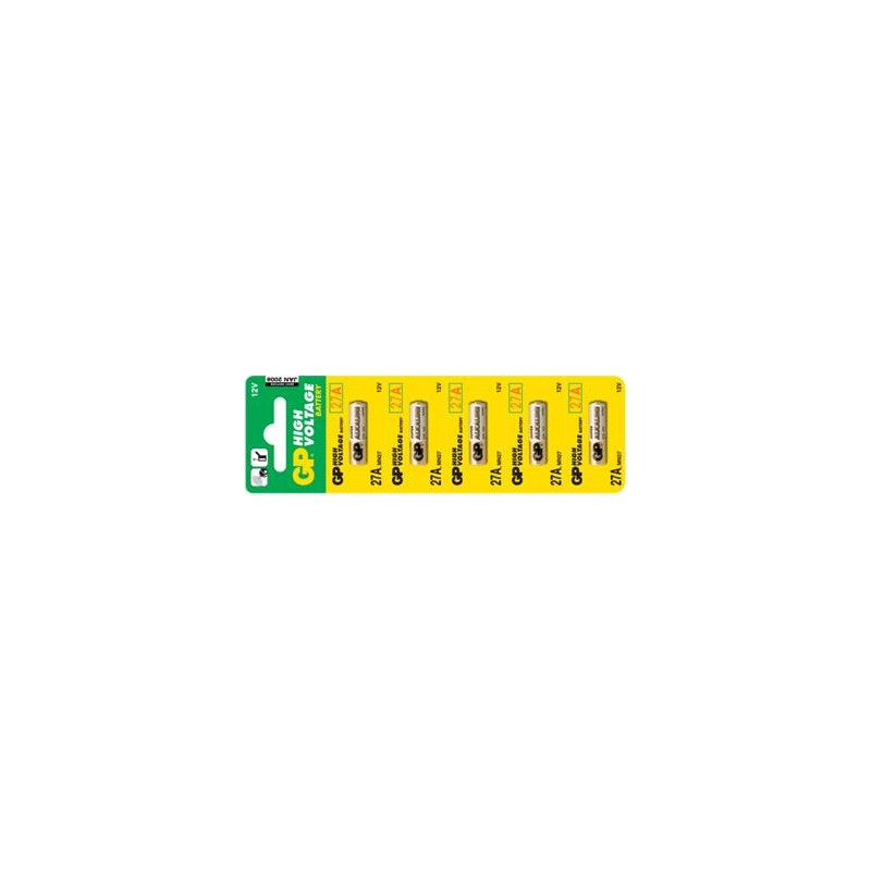 Alkalická Baterie GP 5x 27A 1021002715