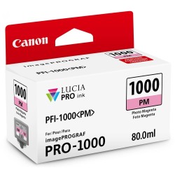 Canon CARTRIDGE PFI-1000 PM photo purpurová pro ImagePROGRAF PRO-1000 (374 str.)