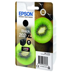 Epson 202XL - 13.8 ml - XL - černá - originální - blistr s RF / akustickým alarmem - inkoustová cartridge - pro Expression