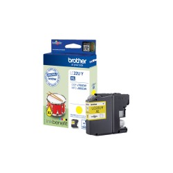 Brother LC22UY - XL - žlutá - originální - inkoustová cartridge - pro Brother DCP-J785DW, DCP-J785DWXL, MFC-J985DW