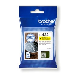 Brother LC422Y - Žlutá - originální - inkoustová cartridge - pro Brother MFC-J5340DW, MFC-J5340DWE, MFC-J5345DW, MFC-J5740DW