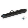 TRITON 19" rozvodný panel 14xIEC C13- 2m, kontrolka, černý