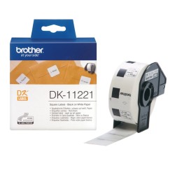BROTHER DK-11221 (papírové / čtvercové, 23x23mm - 1000 ks)