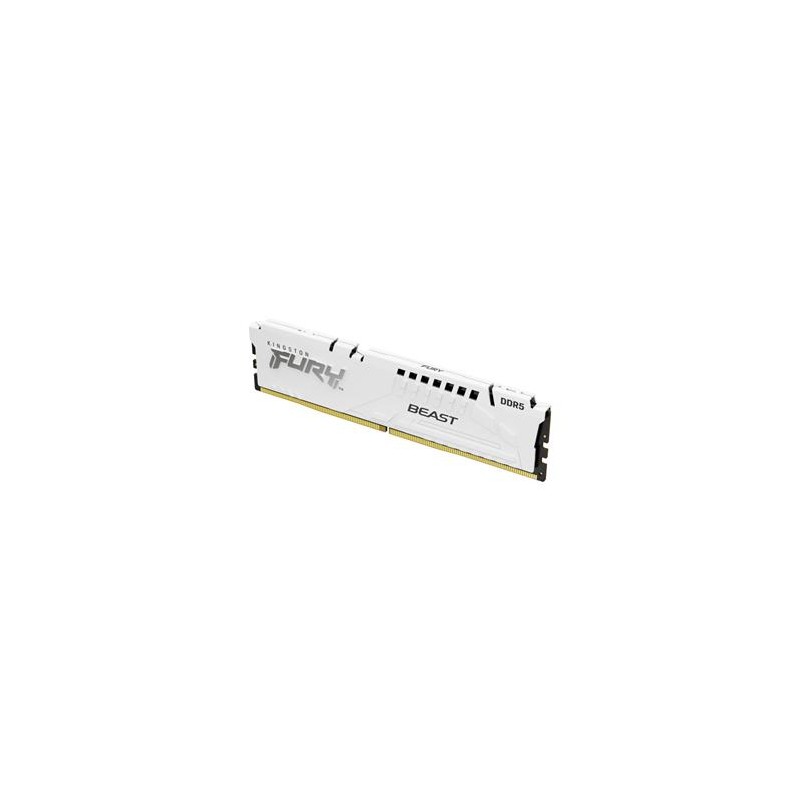 Kingston FURY Beast White/DDR5/16GB/5200MHz/CL40/1x16GB/White