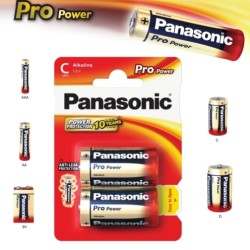 PANASONIC Alkalické baterie Pro Power LR14PPG/2BP C 1,5V (Blistr 2ks)