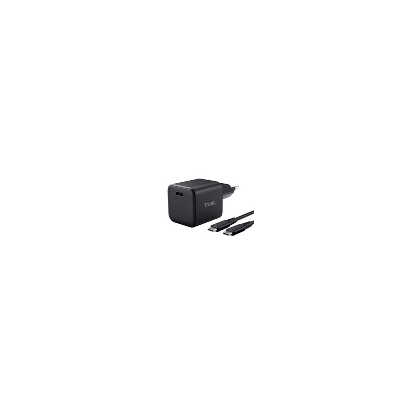 TRUST GaN Nabíječka MAXO 65W, USB-C, černá