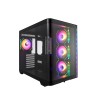 FSP M580-BA/Midi Tower/Transpar./Černá