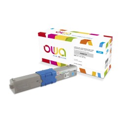 OWA Armor toner pro OKI C511, C531, MC 562, 5000 Stran, 44469724, modrá/cyan
